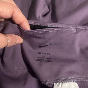 Nike Dri-FIT Purple Athletic Shorts